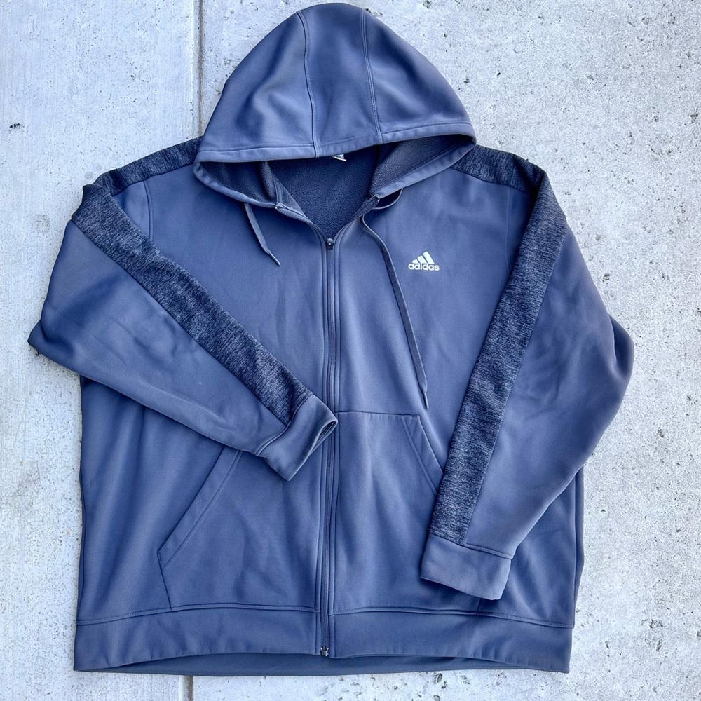 Men’s ADIDAS zip up hoodie 2XL